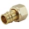 Apollo Apollo Expansion PEX / Pex A 3/4 in. Expansion PEX in to X 3/4 in. D FPT Brass Female Adapter EPXFA34S - alternate 2